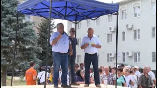 Митинг в Чадыр - Лунге против повышения цен от 07.08.2022 года