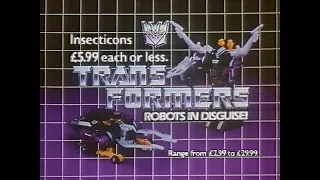 Transformers G1 Insecticons UK Commercial