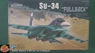 Kitty Hawk 1/48 Su-34 Fullback review