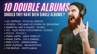 10 Double albums - should they have been single albums ?