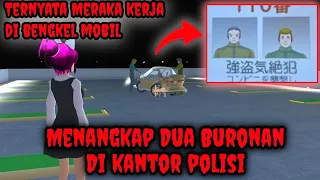 Menangkap Dua Buronan Di Kantor Polisi | Akhirnya Ketangkap Juga - Sakura School Simulator