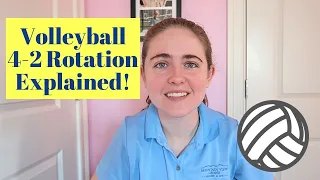 How to Run a 4-2 Volleyball Rotation | Middle Follow Setter
