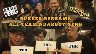 GENK BAND Vlog Perdana - Bukber dan bagi-bagi THR Ndarboy Genk