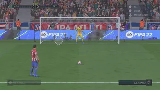 FIFA 22 Penalty Shootout Atletico Madrid Gameplay PS5 4K 60FPS