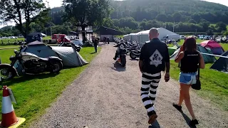 Dorset chopper club on the run, Wales euro run august bank holiday 2021