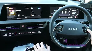 How to use the Kia EV6 Steering Wheel controls