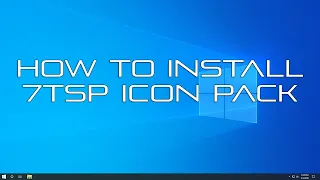 How to Install 7TSP Icon Pack (Se7en Theme Source Patcher)