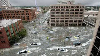 USA now! Flash floods raged across Texas, Louisiana and Mississippi