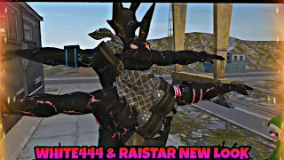 WHITE444 AND RAISTAR NEW LOOK PART 2 🤯 || FREE FIRE ANIMATION VIDEO #shorts