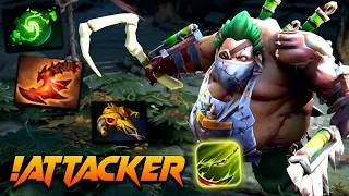 Attacker Pudge Hook Master - Dota 2 Pro Gameplay [Watch & Learn]