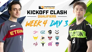 Overwatch League 2022 Season | Kickoff Clash Qualifiers | Week 4 Day 3 — West + East Encore