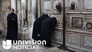 Dos familias musulmanas, las dueñas de la llave que abre el Santo Sepulcro