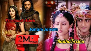 Prachand Ashok and Kaurwaki X RadhaKrishn X janam janam song #sumallika #adnmallika#status