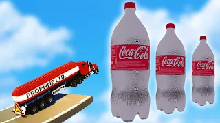 Cars Vs CocaCola Bottle | Teardown