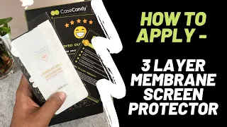 How To Apply Membrane Screen Guard (3 layer)