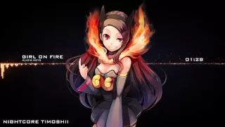 Nightcore - Girl On Fire