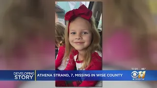 Athena Strand, 7, missing since Wednesday evening, Wise County police say