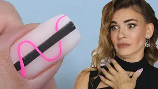Beginner Friendly Nail Art 💫 How to Do Straight Lines with Gel Liner by Modelones