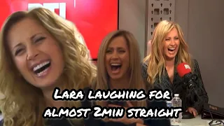 Lara Fabian laughing for almost 2 min straight [Happiness boost guaranteed!]