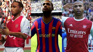 THIERRY HENRY IN EVERY FIFA (98-21)