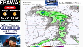 Tuesday October 10th, 2023 video forecast
