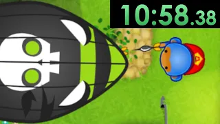 I tried the hardest Bloons TD 5 speedrun