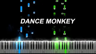 Tones and I - Dance Monkey Piano Tutorial