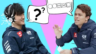 How Well Can Yuki Tsunoda & Nyck De Vries Understand Each Other?