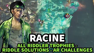 All Riddler Trophies, Riddles & AR Challenges (Racine)  - Suicide Squad: Kill The Justice League