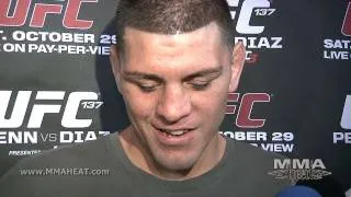 UFC 137's Nick Diaz: "This Could Be My Last Fight" (20min / complete and unedited)