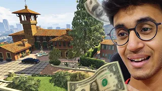 MY 1 MILLION DOLLAR HOUSE TOUR 🤑| GTA V Luxury House | GTA V Hindi Gameplay | Techno Gamerz