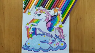 Flying Unicorn drawing: Magical Strategies and Techniques of Flying Unicorn drawing