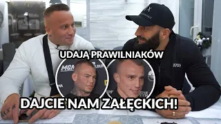 "ONI UDAJĄ PRAWILNIAKÓW! DAJCIE NAM ZAŁĘCKICH!" Zawodnicy KSW i UFC WYZYWAJĄ NA WALKĘ 2 VS 2