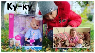 Обзор куклы Lovely Little girl Warm baby. У Софии Новый Пупс) Детки-конфетки КОТИКИ. Видео Для Детей