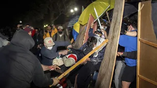 UCLA classes canceled after night of violence