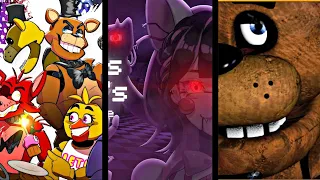 Five Nights at Freddy's 1 Song Mashup Remix Duet Cover (@APAngryPiggy /@chikichiakii )/FNAF Song