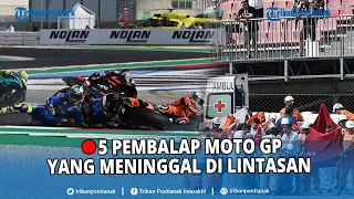 🔴 TOP 5 Pembalap MotoGP yang Meninggal Dunia di Lintasan Balap, Nomor 5 Libatkan Valentino Rossi