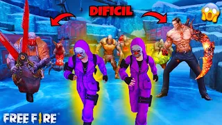 RETO: GANAR EN EL NUEVO MODO CAZA DE ZOMBIS!! *Difícil*😱 FREE FIRE