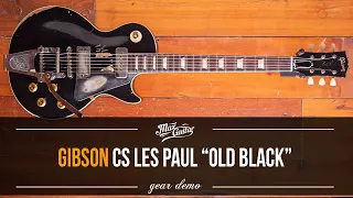 Neil Young's OLD BLACK replica! Gibson Custom Shop M2M 1956 Les Paul Standard!