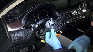 How to install a factory heated steering wheel system into a 4 gen Lexus GS 450h/300h/F/250/350