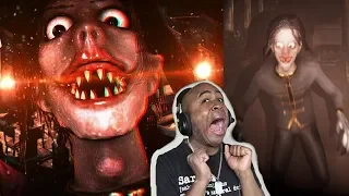 Live-streaming Scary Games | BEATING MICHAEL JACKSON THE HORROR GAME (Ayuwoki)