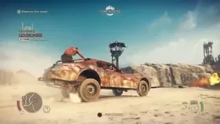 Mad Max How to Annihilate the Sniper and Enter First Oil Camp