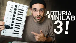 NEW ARTURIA MINILAB 3! EVERYTHING YOU NEED TO KNOW