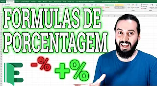 Como Calcular Variação Percentual, Soma e Subtração de Porcentagem no Excel