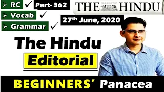 The Hindu Newspaper Today | The Hindu Editorial Today || Mischief Managed || 27 June 2020