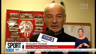 2020-12-06 3 liga: GKS Pogoń Grodzisk Maz. - KS Pelikan Łowicz 4:0 (1:0) bramki i relacja