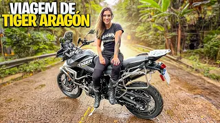 VIAGEM COM A NOVA TIGER 900 ARAGÓN! On e Off Road !