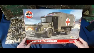 NEW TOOLING AIRFIX 1/35 SCALE AUSTIN K2/Y AMBULANCE MODEL KIT