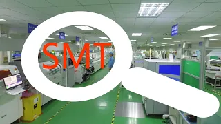 SMT factory tour, how SMT line works. electronics manufacturing process in PCB assembly line