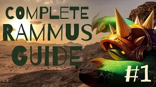 COMPLETE GUIDE TO RAMMUS | #1 RUNES, SKILLS, BUILD | SEASON 9